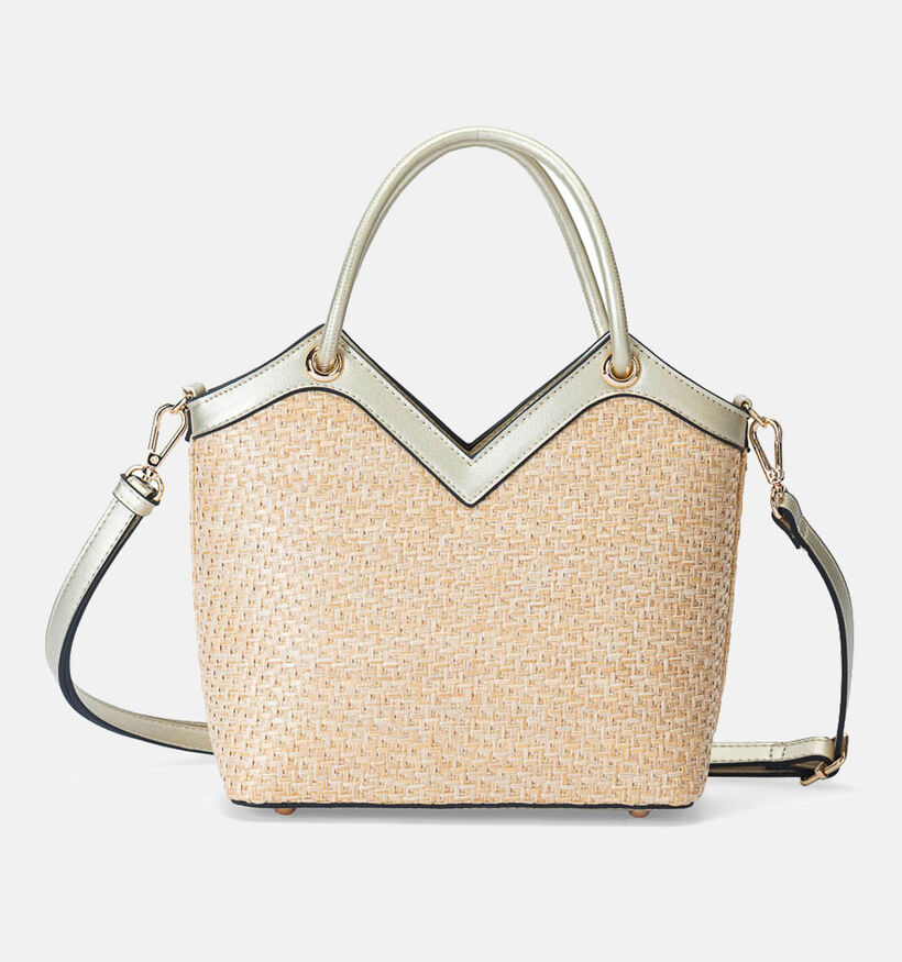 Mac Alyster Beige/Gouden Handtas met Riem voor dames (372863)