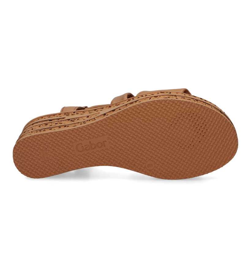 Gabor Best Fitting Sandales en Camel pour femmes (323221)