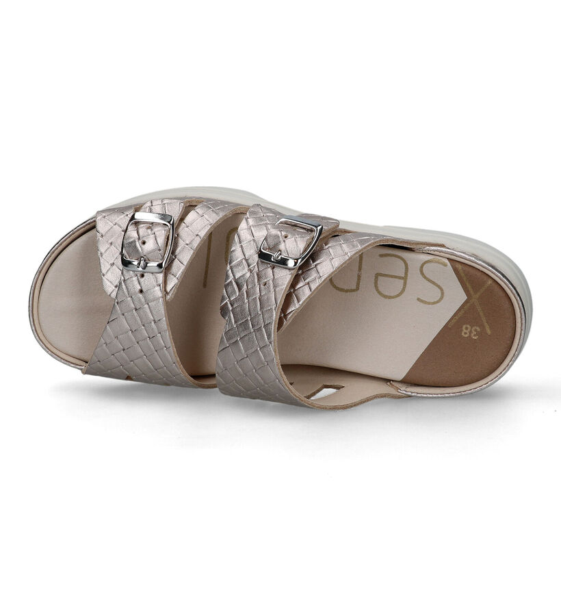 Xsensible Jamaica Gouden Slippers voor dames (324724) - geschikt voor steunzolen