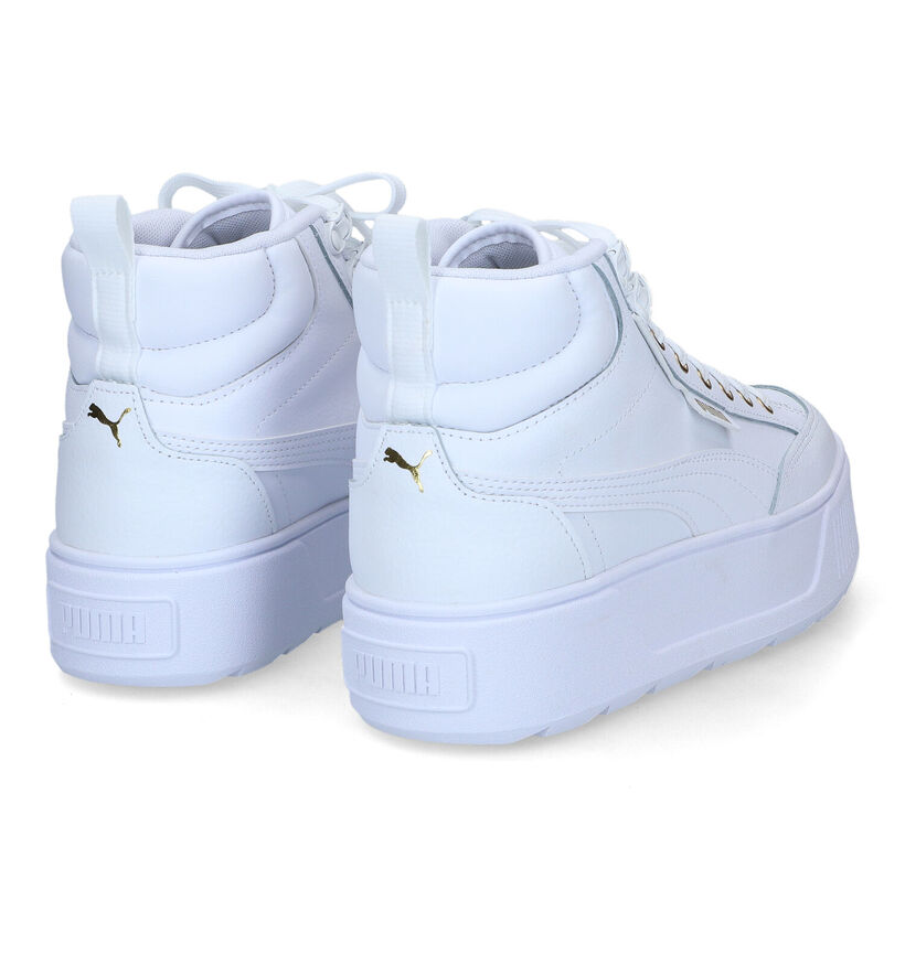 Puma Karmen Mid Witte Sneakers voor dames (311247) - geschikt voor steunzolen