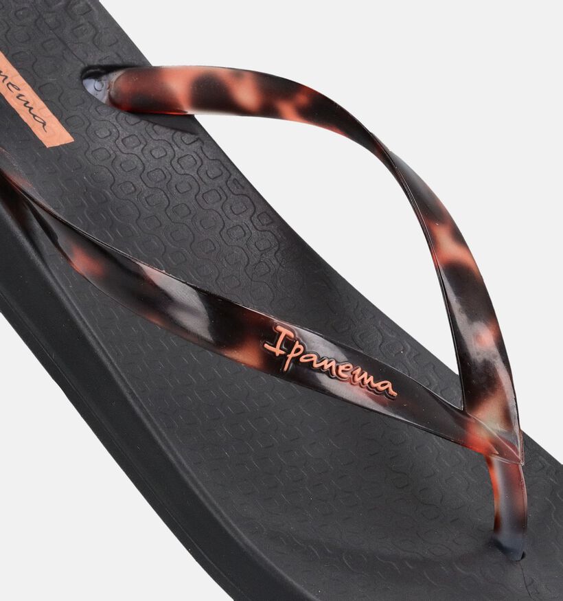 Ipanema Anatomic Zwarte Teenslippers voor dames (372998)