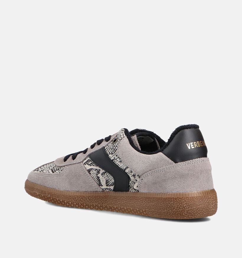 Verbenas Sora Snake Grijze Sneakers voor dames (364407) - geschikt voor steunzolen