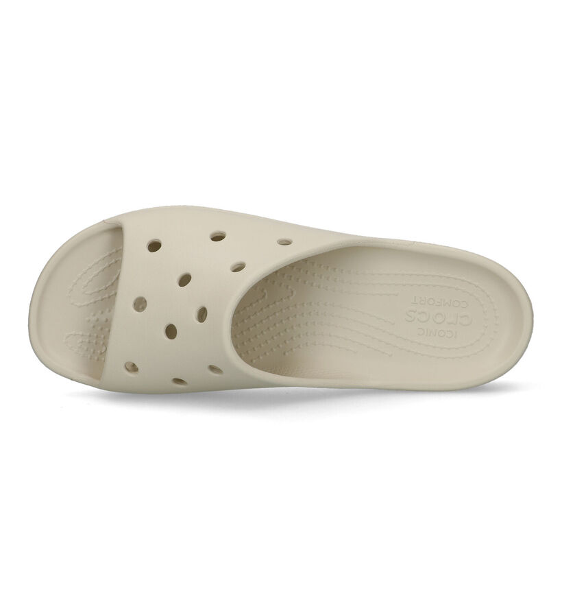 Crocs Classic Platform Beige Slippers voor dames (322210)