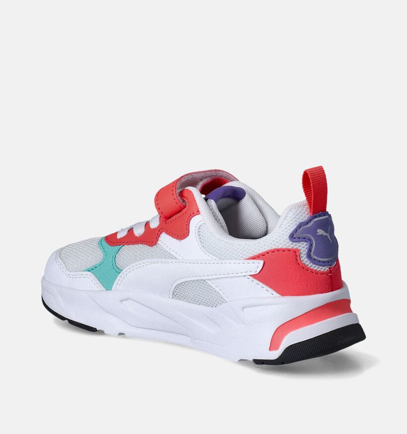 Puma Trinity Baskets en Blanc pour filles, garçons (361486) - pour semelles orthopédiques