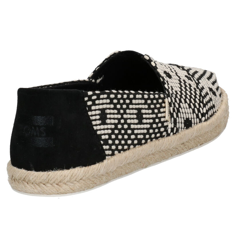 Toms Alpargata  Espadrilles en Gris en textile (269359)