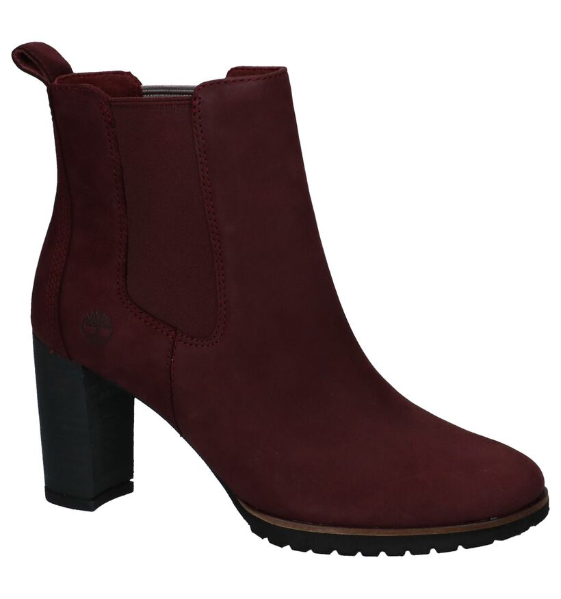 Enkellaarzen met Hoge Hak Timberland Leslie Anne Chelsea in leer (222491)