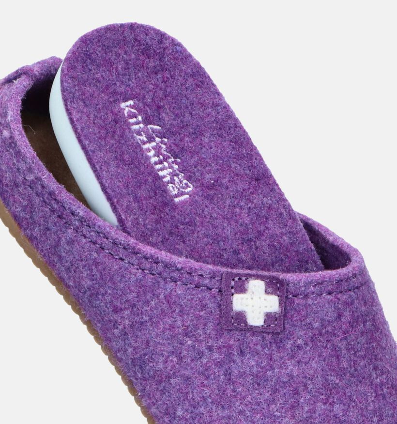 Living Kitzbühel Pantoufles pour semelles orthopédiques en Mauve pour femmes (348785) - pour semelles orthopédiques