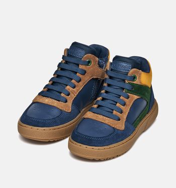 Geox Hoge schoenen Blauw