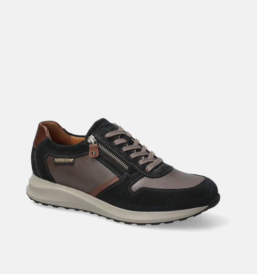 Mephisto Dino Velsport Chaussures plates en Marron pour hommes (379006) - pour semelles orthop&eacute;diques