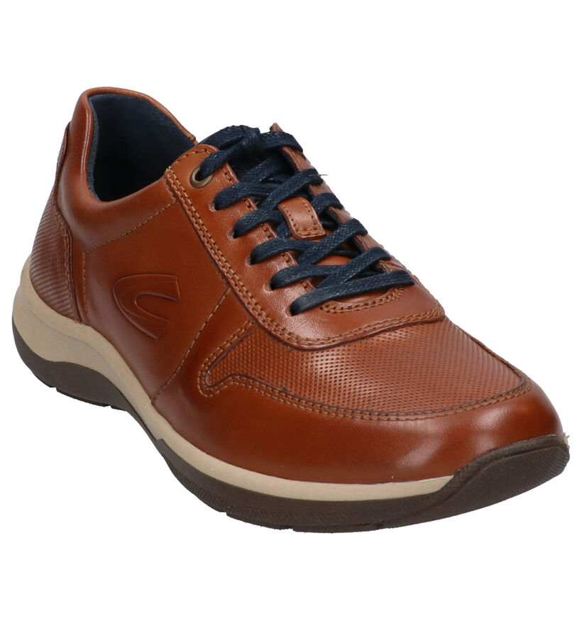 Camel Active Chaussures basses en Cognac en cuir (271300)