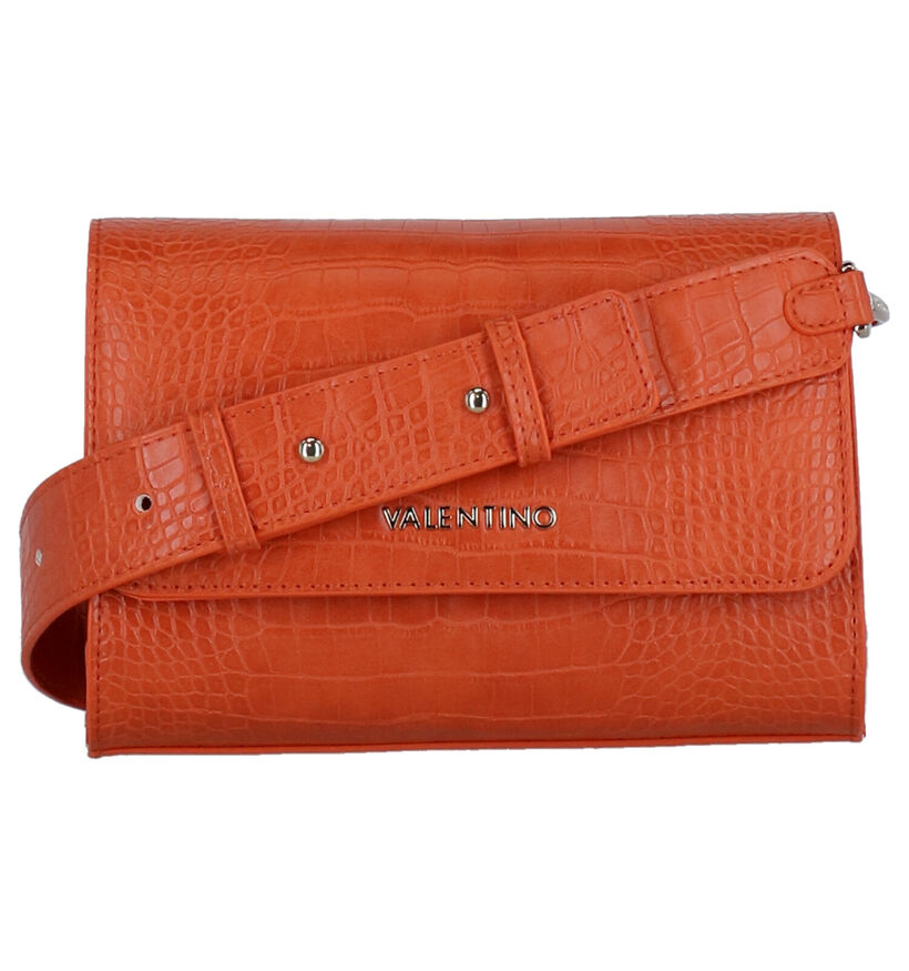 Valentino Handbags Summer Memento Sac porté croisé en Orange en simili cuir (275826)