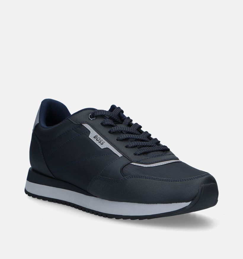 BOSS Kai Runn Chaussures avec lacets en Bleu pour hommes (343648) - pour semelles orthopédiques