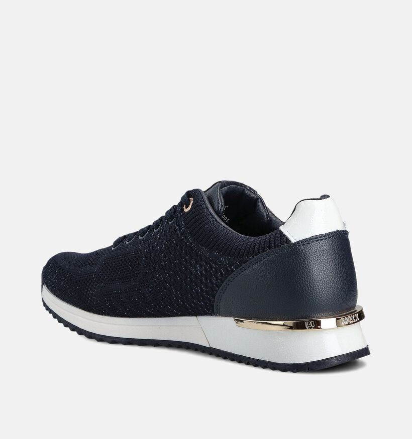 Mexx Gitte Glitter Ellen Donkerblauwe Geklede Sneakers voor dames (367253) - geschikt voor steunzolen