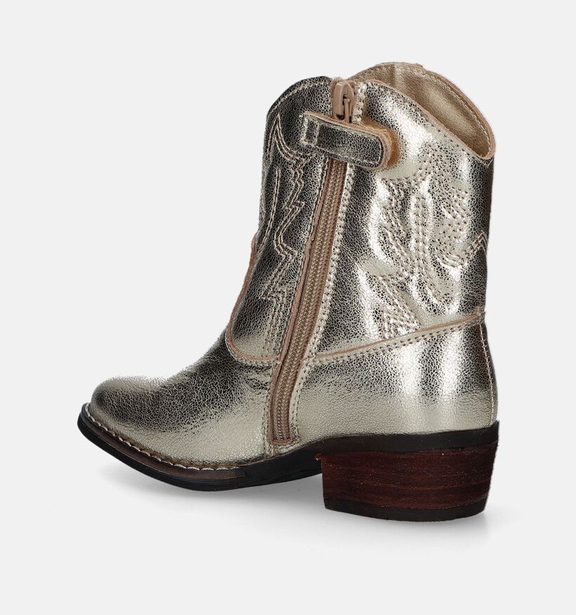 Milo & Mila Gouden Cowboy boots voor meisjes (339807)