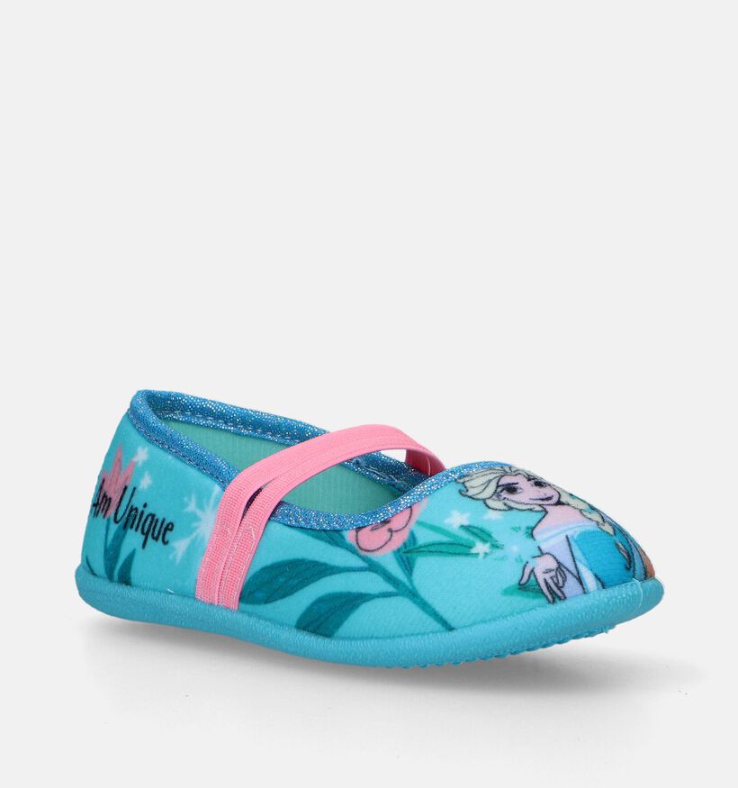 Frozen Elsa Pantoufles en Bleu pour filles (341580)