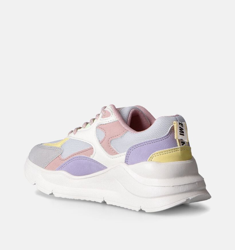 CEMI Baskets basses en Violet pour filles (354184)