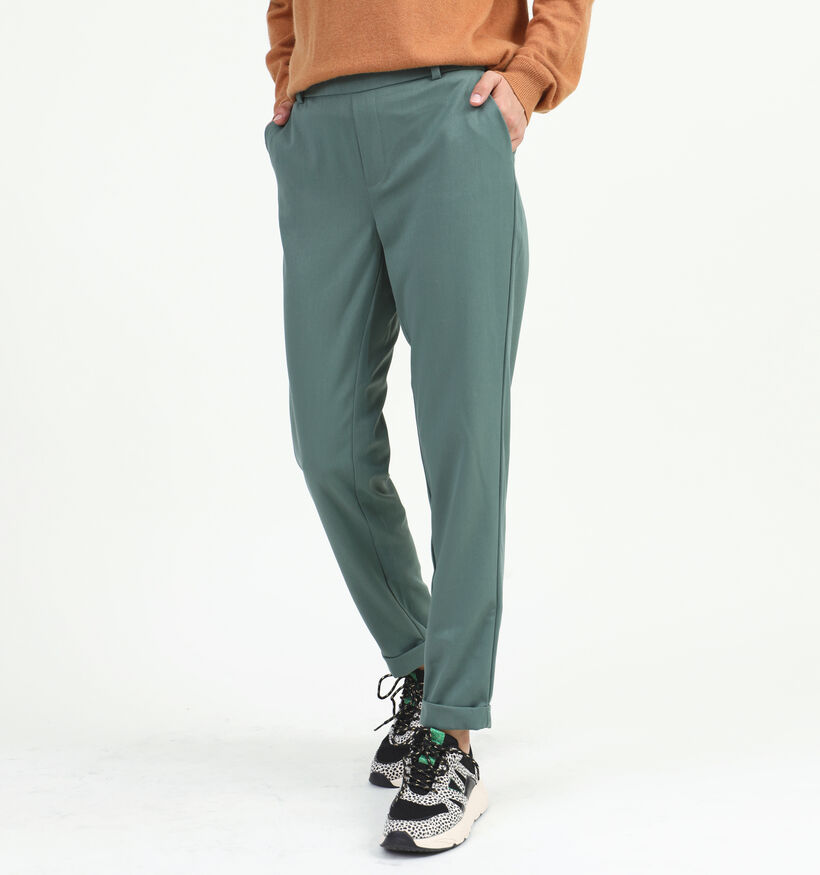 Vero Moda Maya Mr Loos Solid  Pantalon en Vert L32 pour femmes (328963)