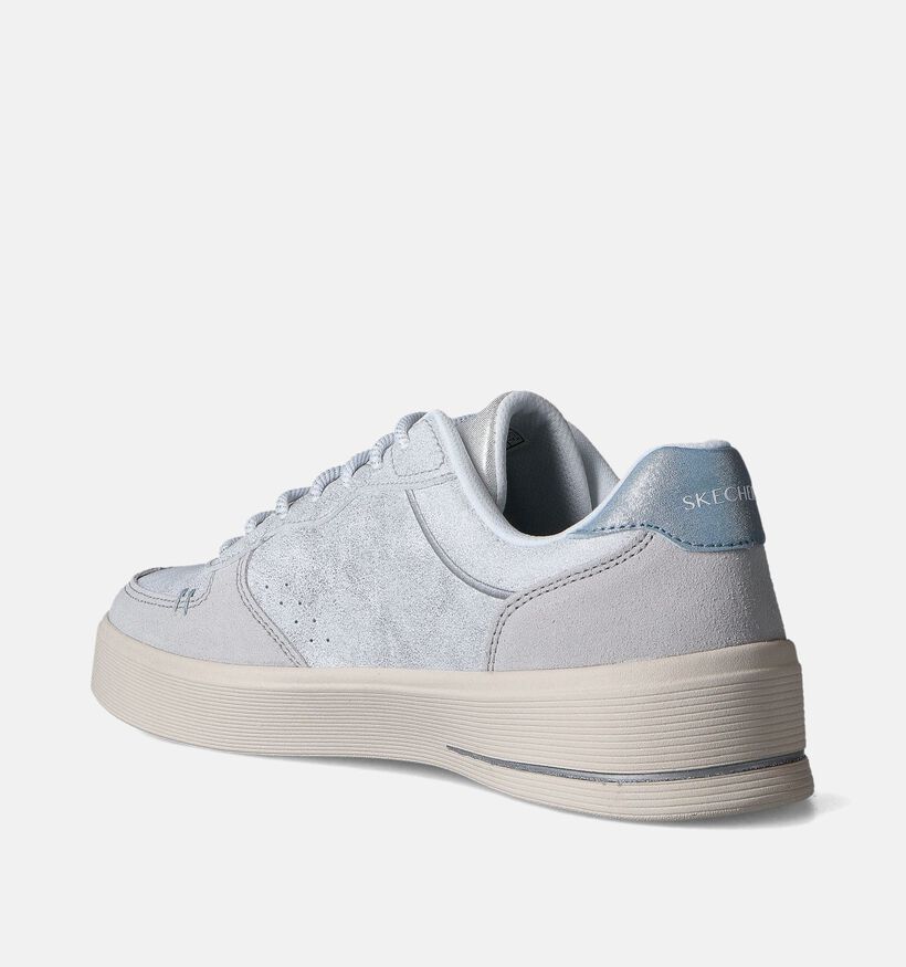 Skechers Hiland Shimmering Splendid Grijze Sneakers voor dames (351906) - geschikt voor steunzolen