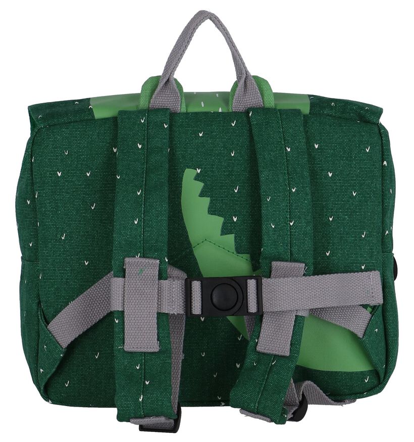 Trixie Mr. Crocodile Cartable en Vert en textile (265815)