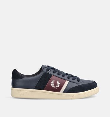 Fred Perry Sneakers Wit/Blauw