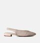 Valentina Ecru Slingback ballerina's voor dames (357668)