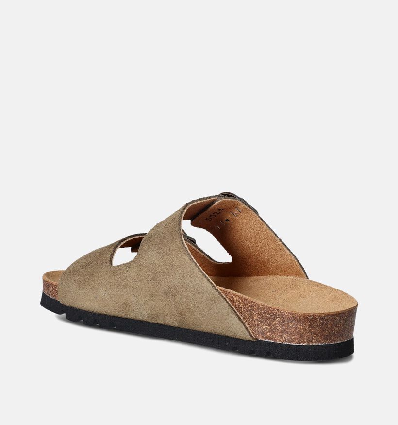Scholl Josephine Kaki Slippers voor dames (357563)