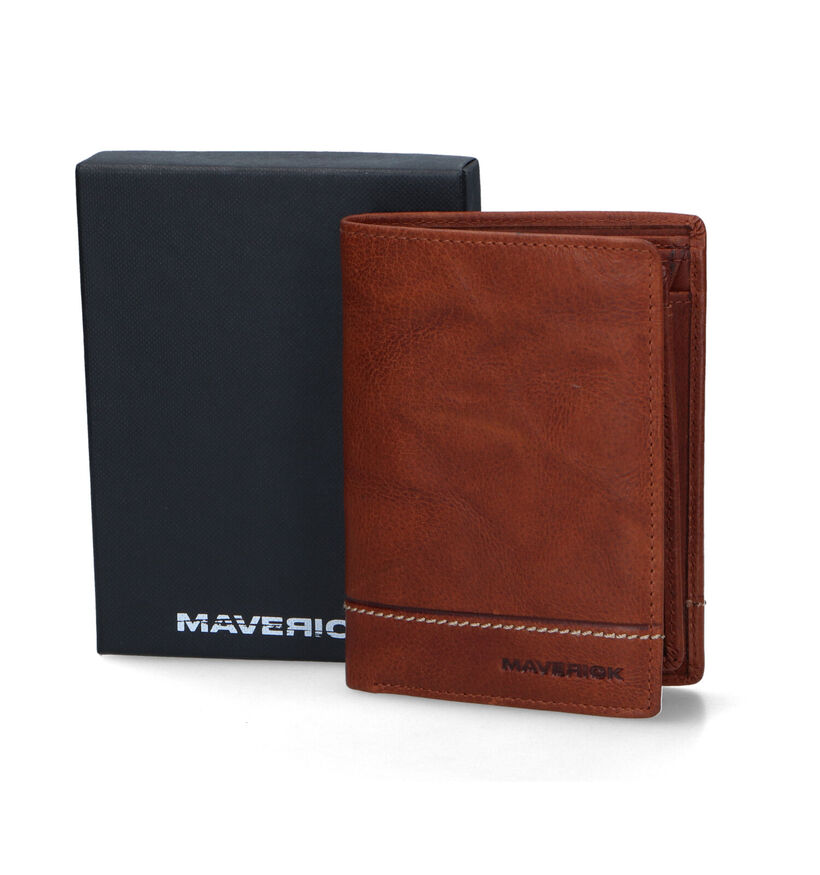 Maverick Portefeuille en Marron pour hommes (358824)
