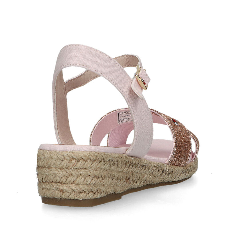 Tommy Hilfiger Sandales en Or rose pour filles (321583)