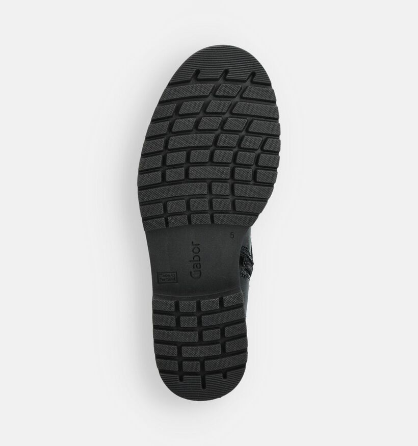 Gabor Boots à lacets en Noir pour femmes (363103) - pour semelles orthopédiques