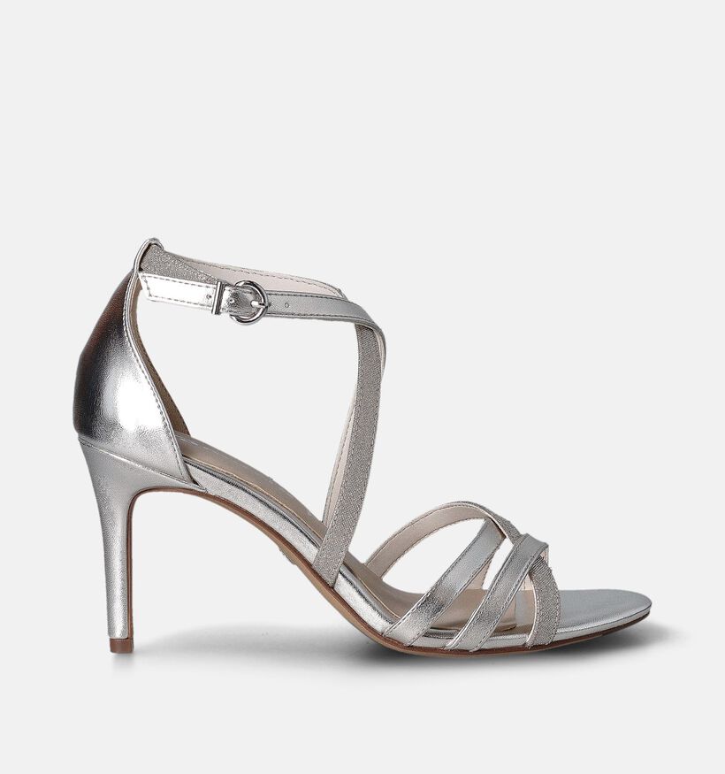 Tamaris Zilveren Sandalen met Gesloten Hiel voor dames (354339)