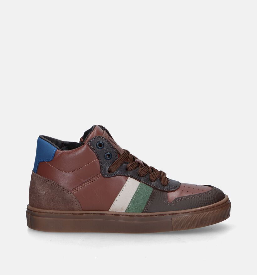 Little David Liam Bruine Bottines voor jongens (348117) - geschikt voor steunzolen