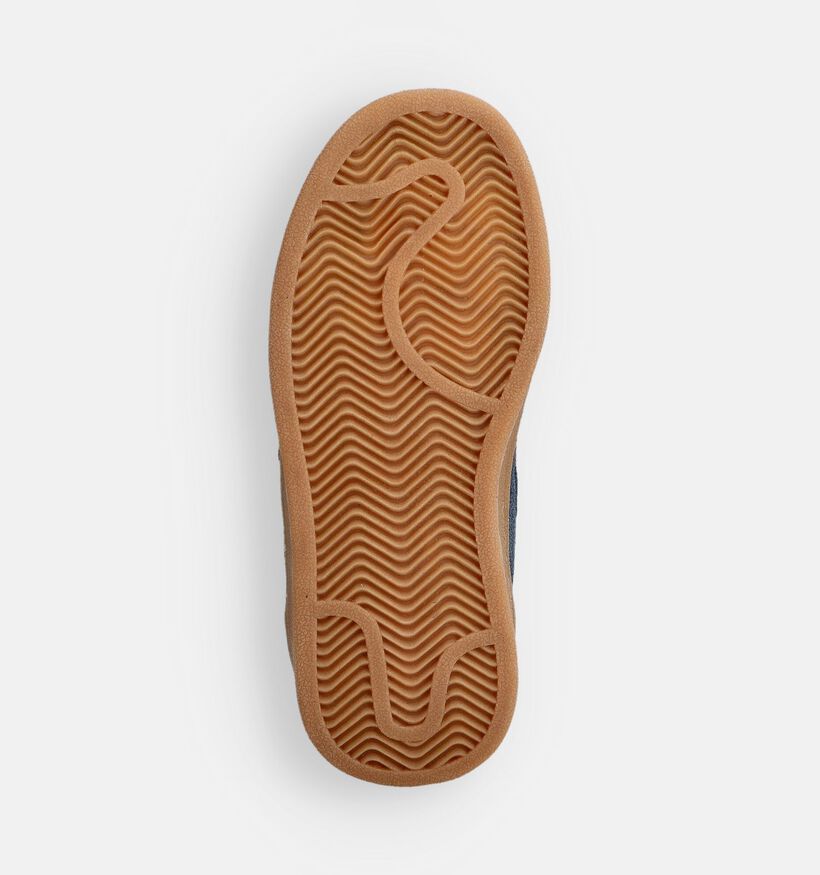 Victoria Smash Chaussures à enfiler en Bleu/Orange pour garçons (363408) - pour semelles orthopédiques