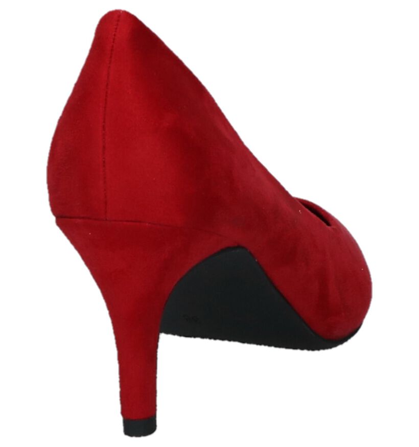 Marco Tozzi Escarpins classiques en Rouge foncé en textile (226301)