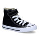 Converse CT All Star Hi Baskets en Noir en textile (302588)