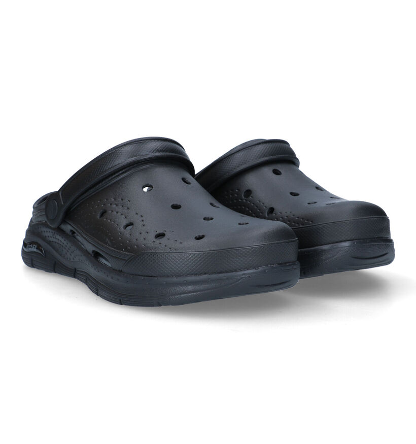 Skechers Foamies Arch Fit Zwarte Slippers in kunststof (321481)