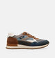 Australian Tiago Chaussures &agrave; lacets en Cognac/Bleu fonc&eacute; pour hommes (369705) - pour semelles orthop&eacute;diques