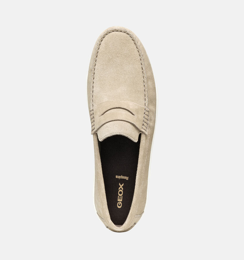 Geox Avola Bruine Mocassin voor heren (351625) - geschikt voor steunzolen