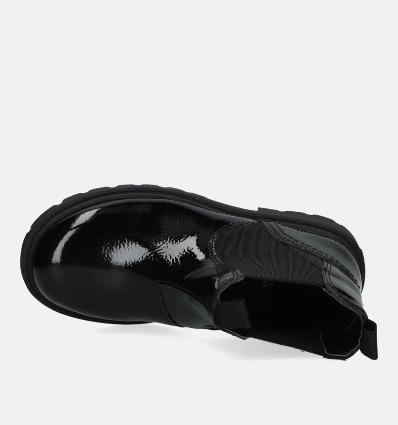 Geox Shaylax Boots Chelsea en Noir pour filles (328510) - pour semelles orthopédiques