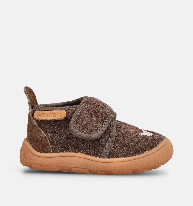 Bisgaard Pantoufles pour b&eacute;b&eacute; en Brun fonc&eacute; pour filles, gar&ccedil;ons (381027) - pour semelles orthop&eacute;diques