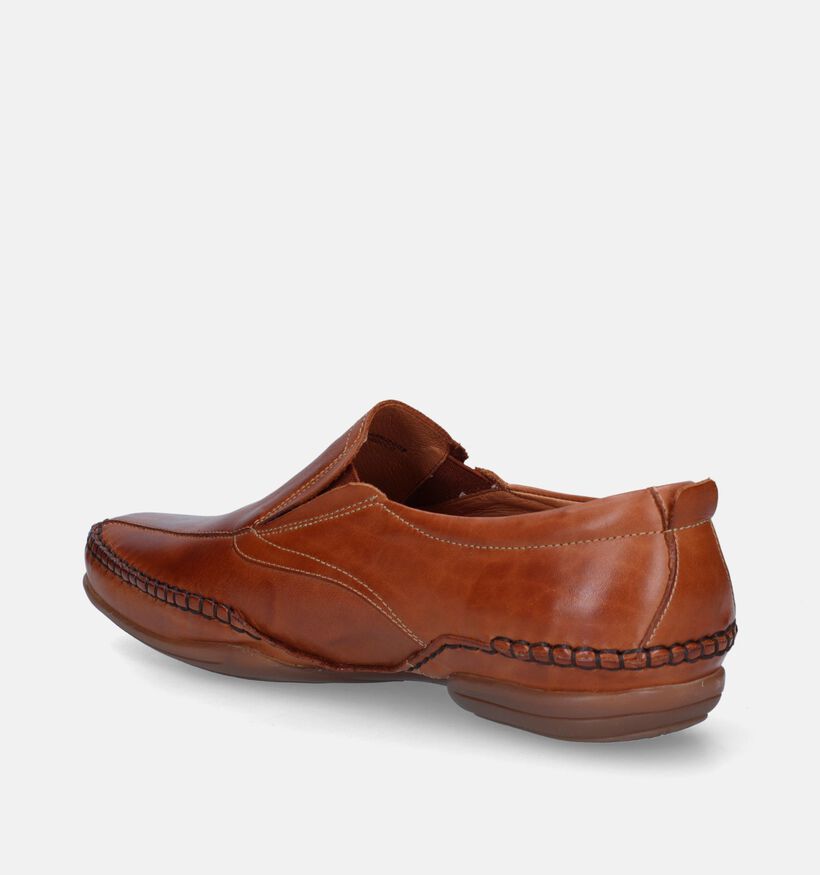 Pikolinos Puerto Rico Mocassins en Cognac pour hommes (340443) - pour semelles orthopédiques