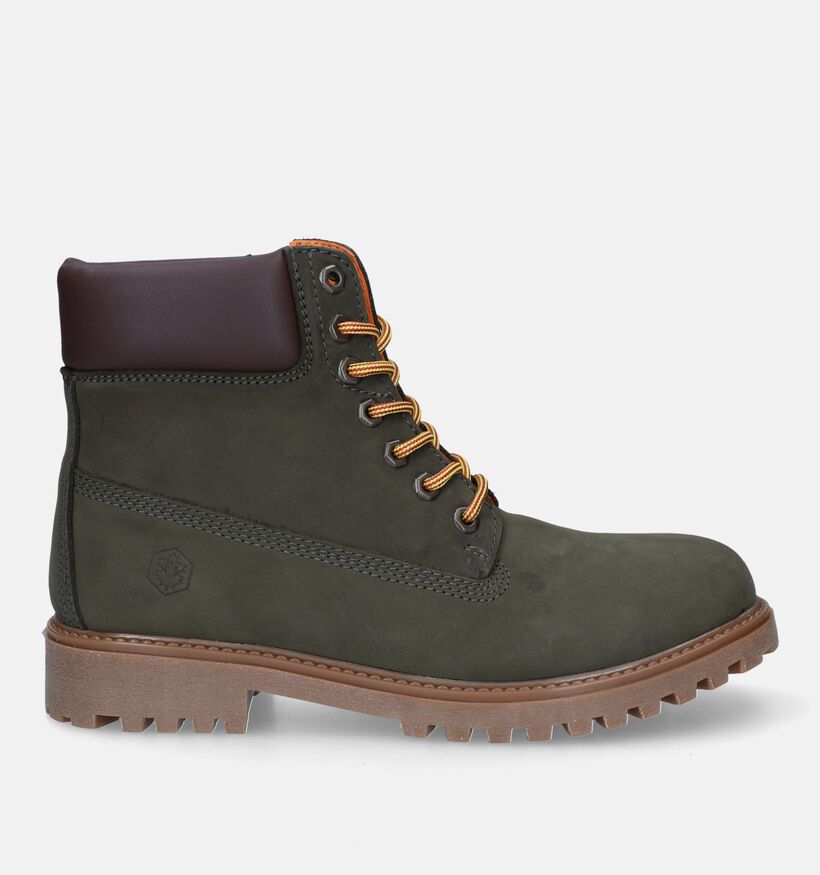 Lumberjack River Kaki Bottines voor heren (329970) - geschikt voor steunzolen