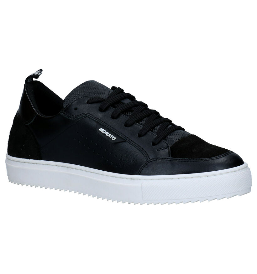 Antony Morato Baskets basses en Noir en cuir (282653)