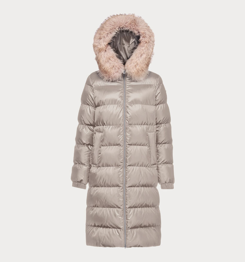 Geox Manteau long avec capuchon en Noir pour femmes (347792)