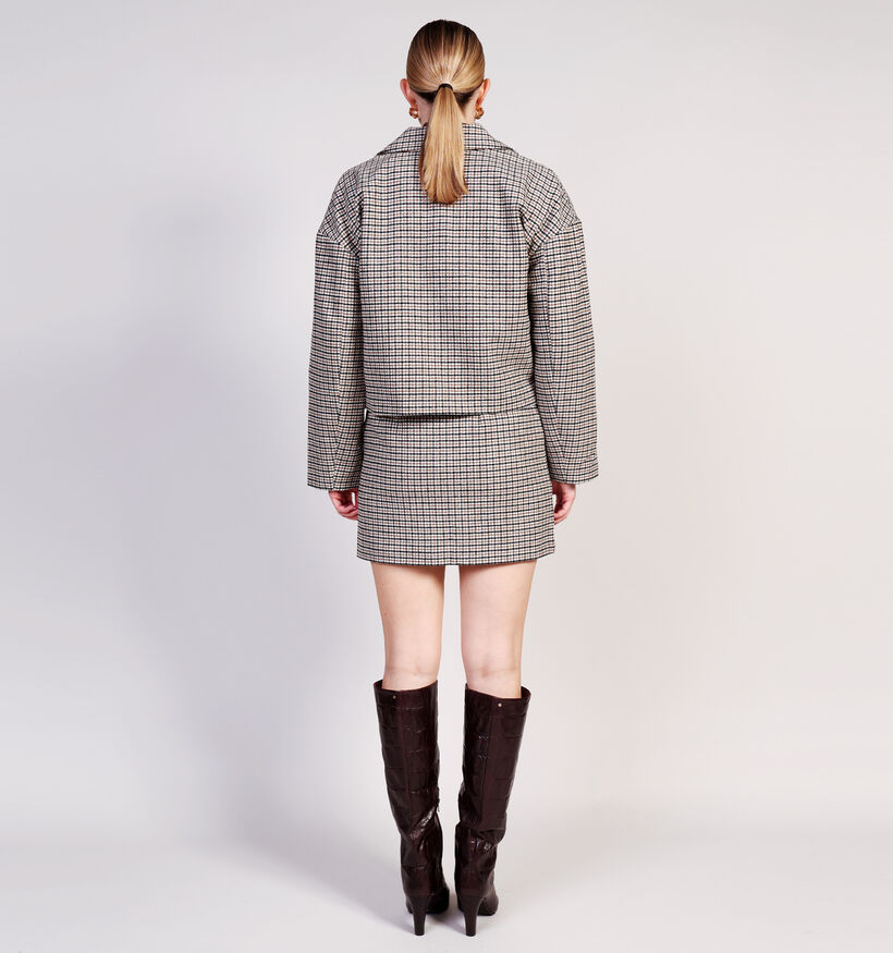 Vila Virafia Manteau court en Marron pour femmes (366142)