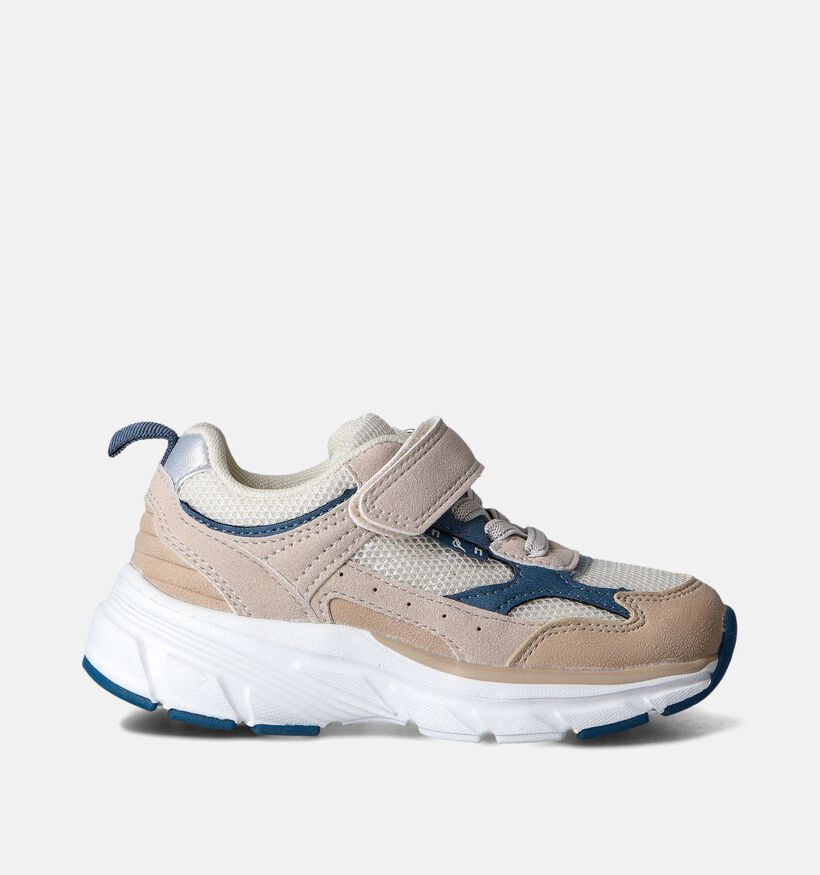 Milo & Mila Beige Velcroschoenen voor jongens (354447)