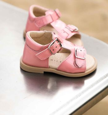 Milo & Mila Sandalen Blauw/Roze
