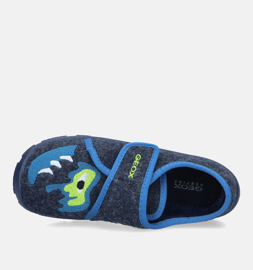 Geox Nymel Blauwe Pantoffels voor jongens (330052)
