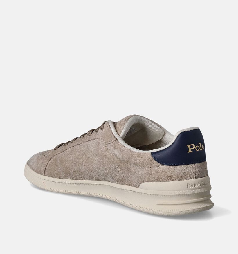 Polo Ralph Lauren HRT Court II Beige Veterschoenen voor heren (350916)