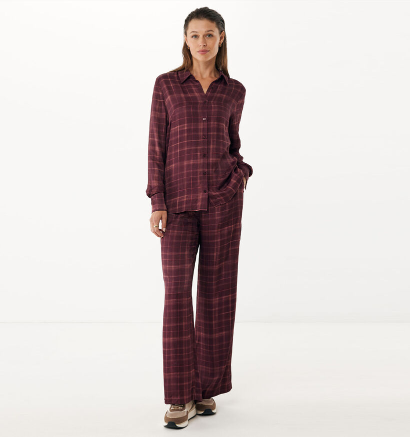 Mexx Bordeaux Hemd voor dames (362295)