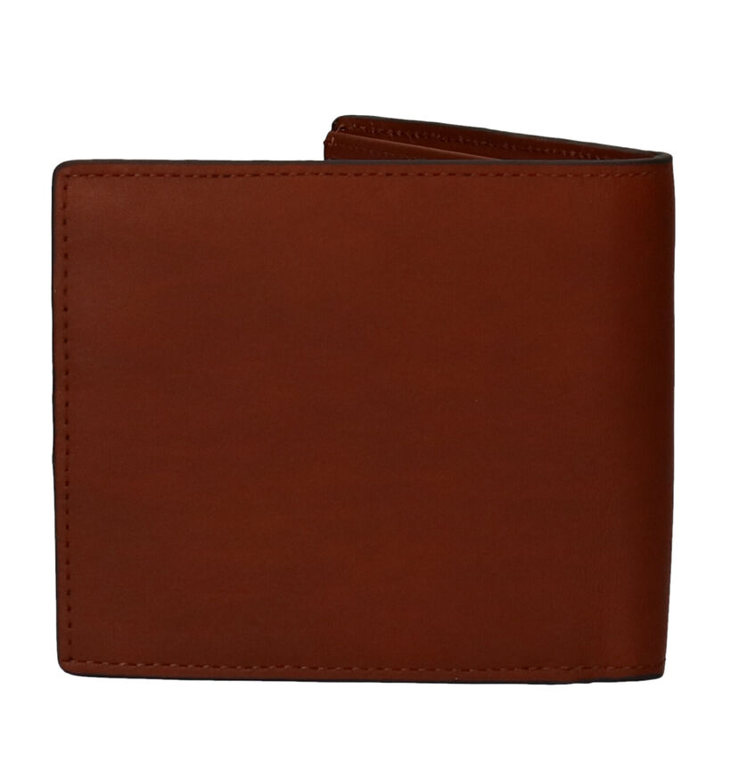 Tommy Hilfiger Cognac Portefeuille in leer (257048)